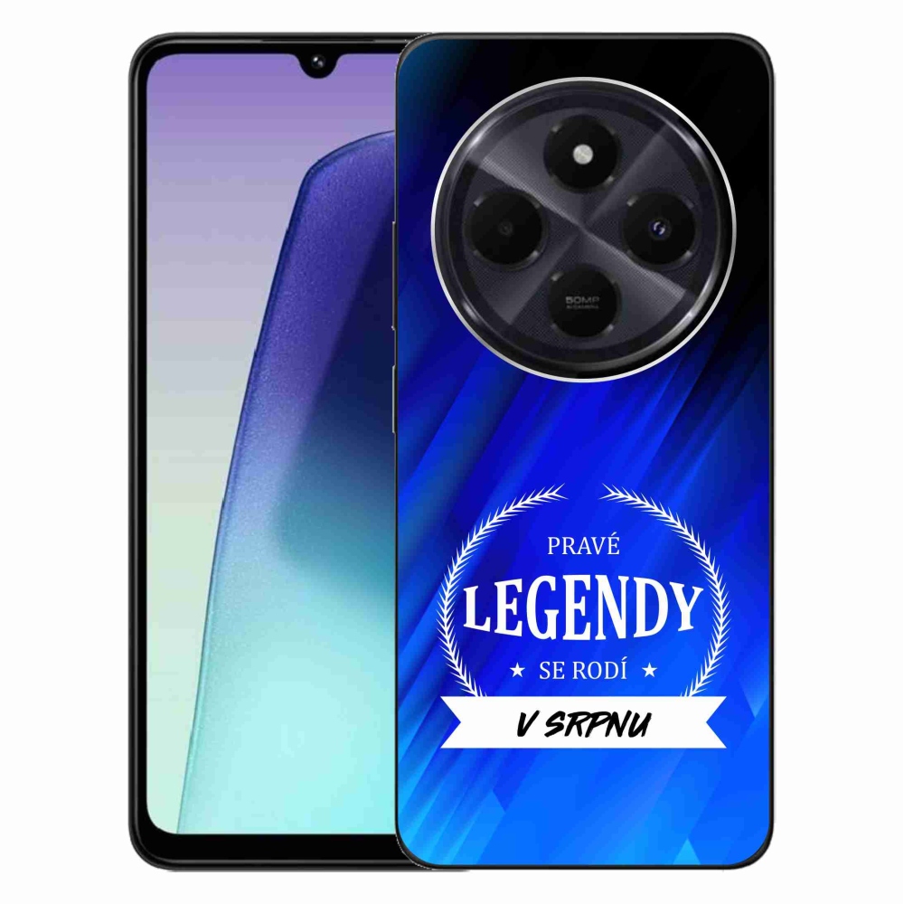Gél borítás mmCase a Xiaomi Redmi 14C/Poco C75-hez - Legendák augusztusban kék háttérrel