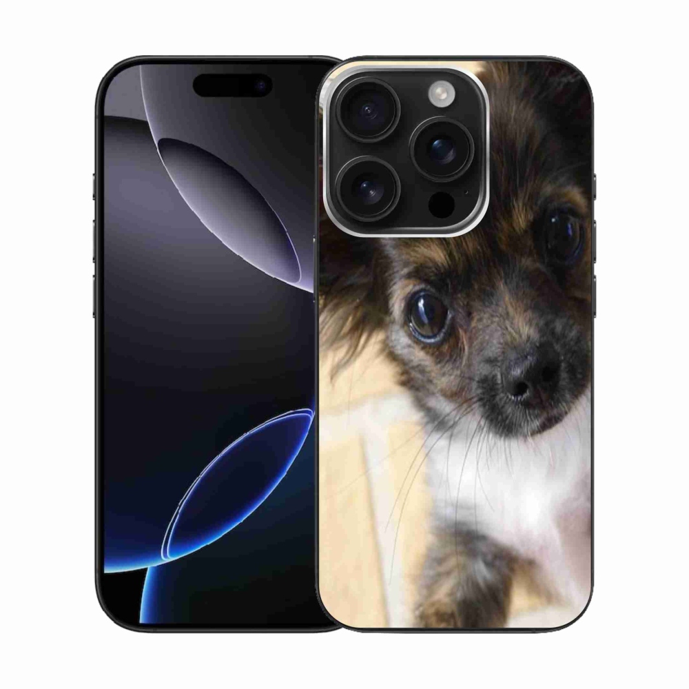 Gél tok mmCase iPhone 16 Pro készülékhez - chihuahua 2