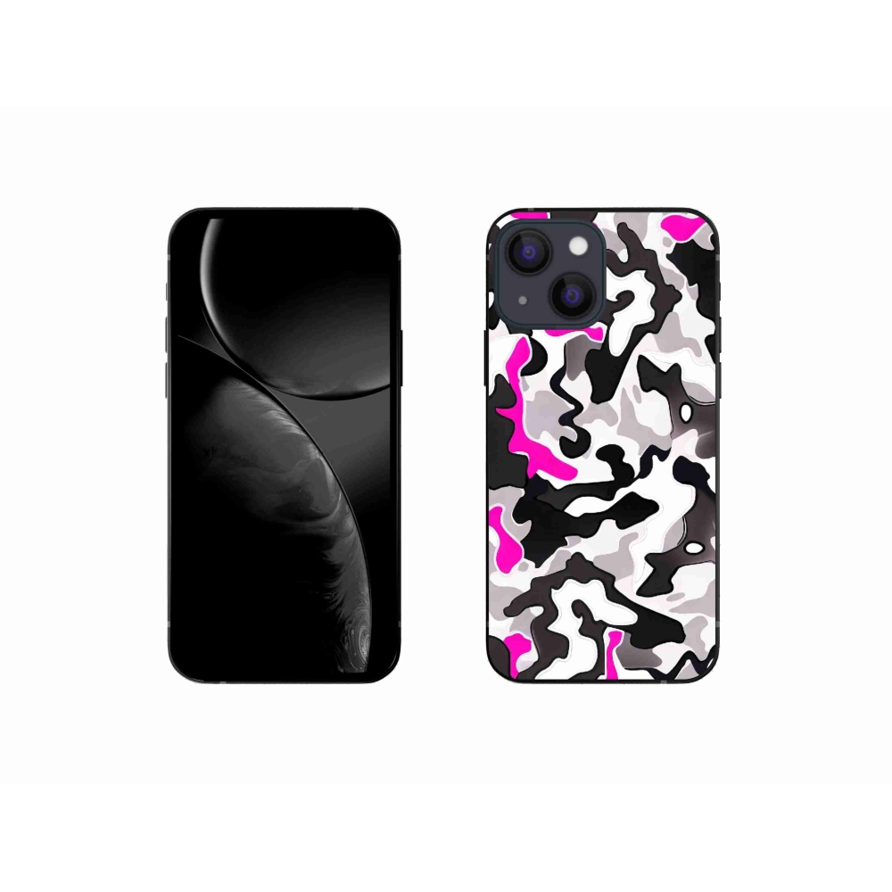 Gél borítás mmCase iPhone 13 mini 5.4 készülékhez - terepszínű minta 5