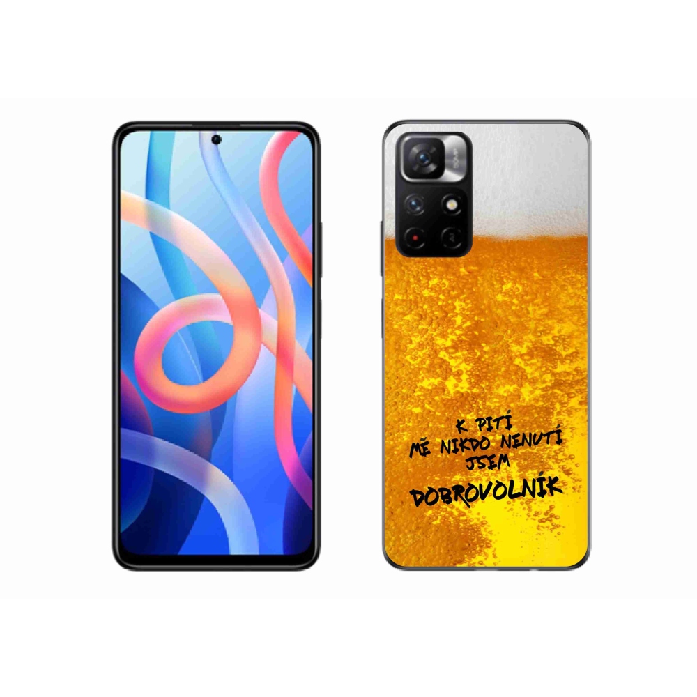 Gél borítás mmCase a Xiaomi Redmi Note 11S 5G számára - sör motívum 4