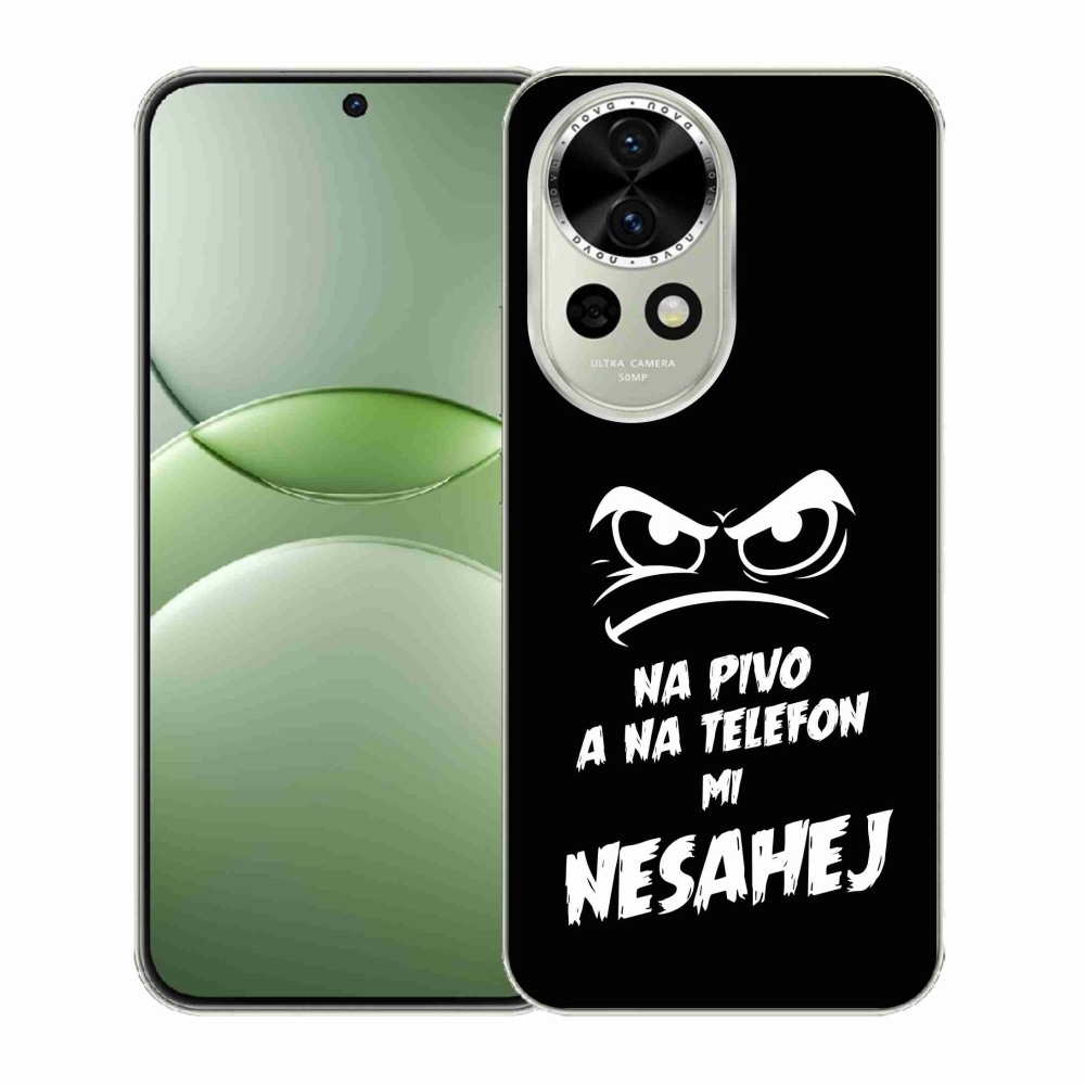 Gél borító mmCase a Huawei Nova 13 5G - sör motívum 2 fekete háttérrel