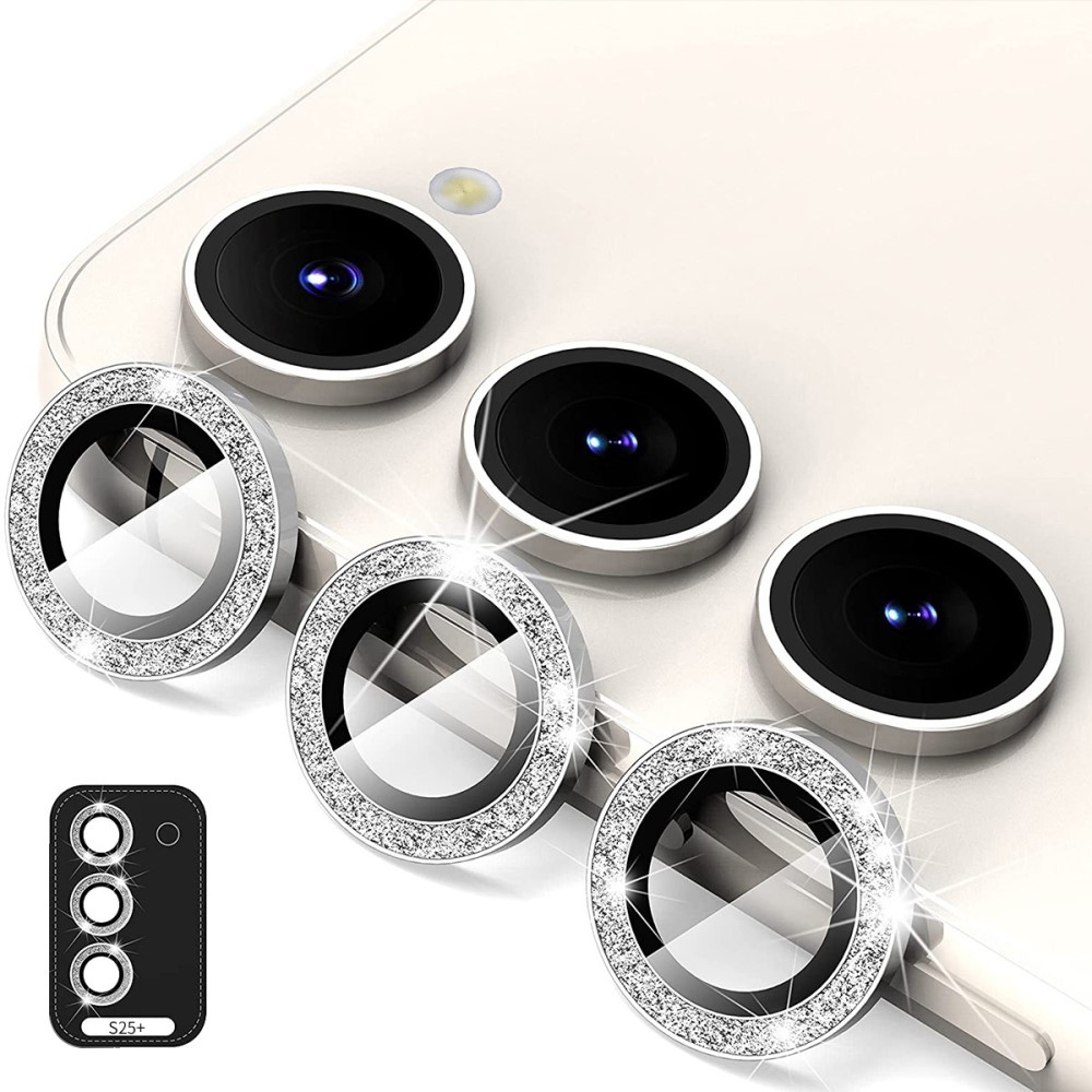 ENK Decor kamera lencse üveg Samsung Galaxy S25+ (különálló üveg) - ezüst