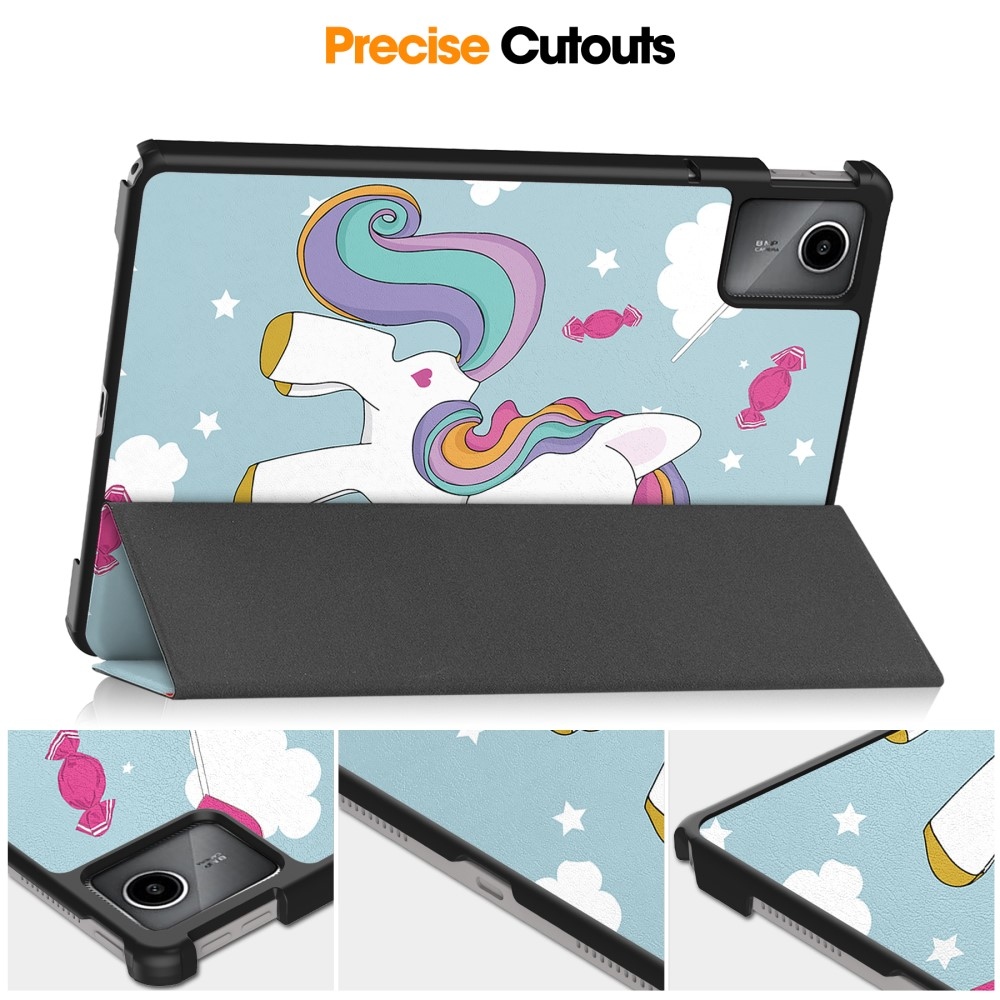 Nyomtatás intelligens záró tok Lenovo Tab M11/Tab K11 - egyszarvúhoz