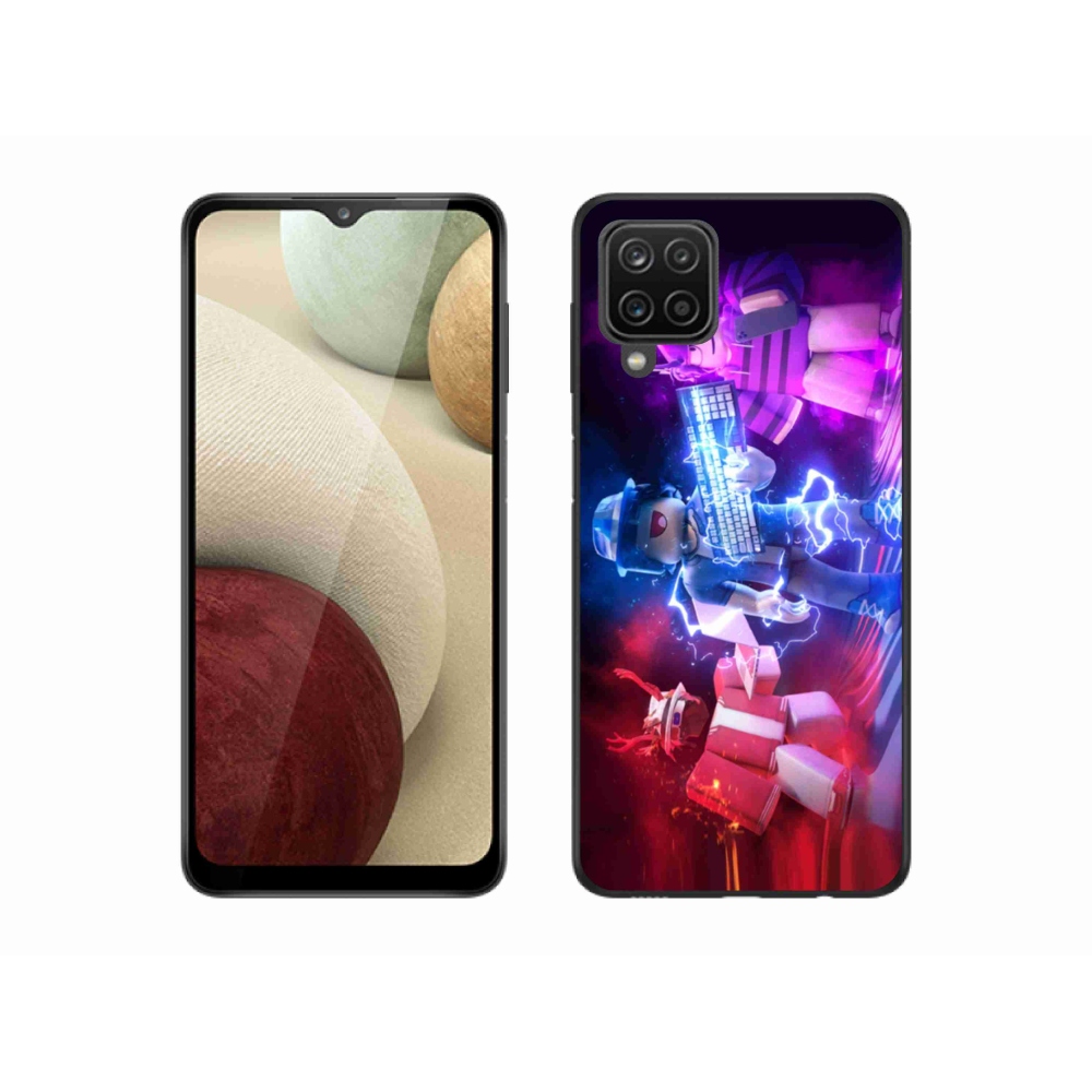 Gél borítás mmCase Samsung Galaxy A12 készülékhez - roblox