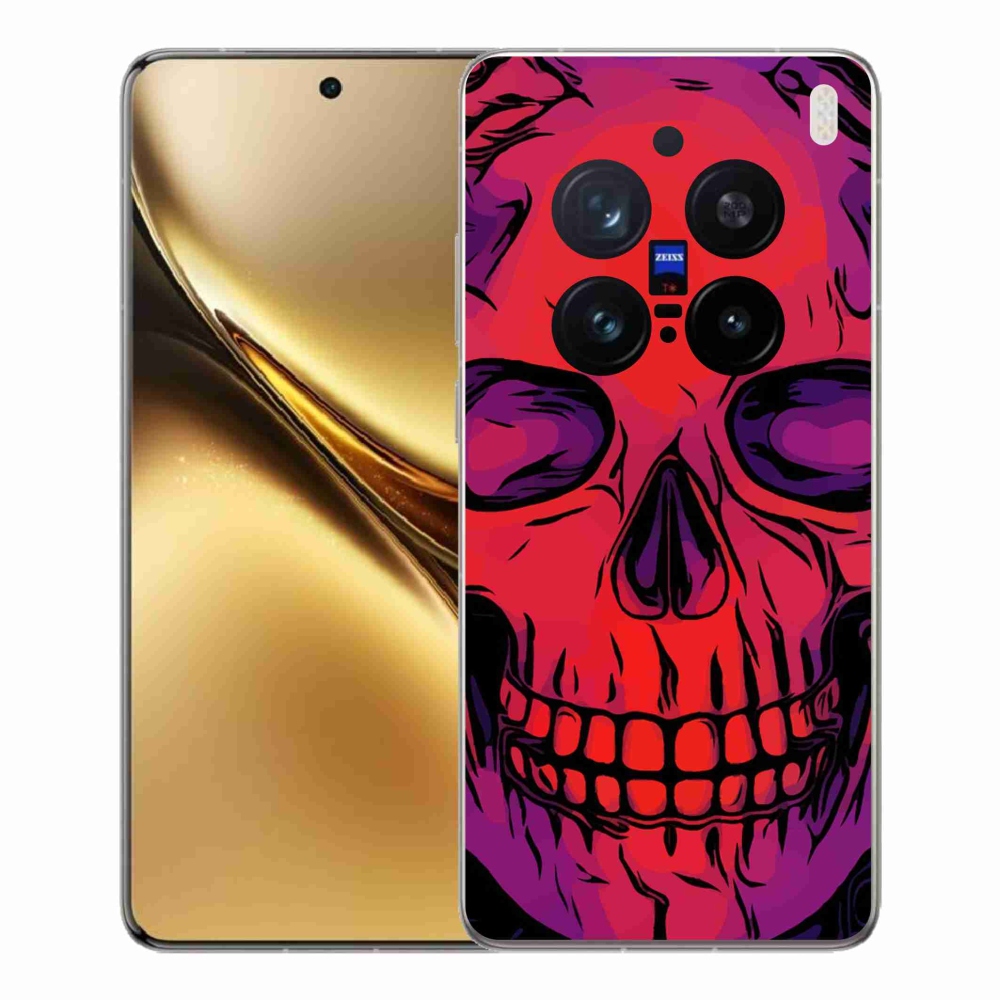 Zselés borítás mmCase a Vivo X200 Pro 5G készülékhez - koponya