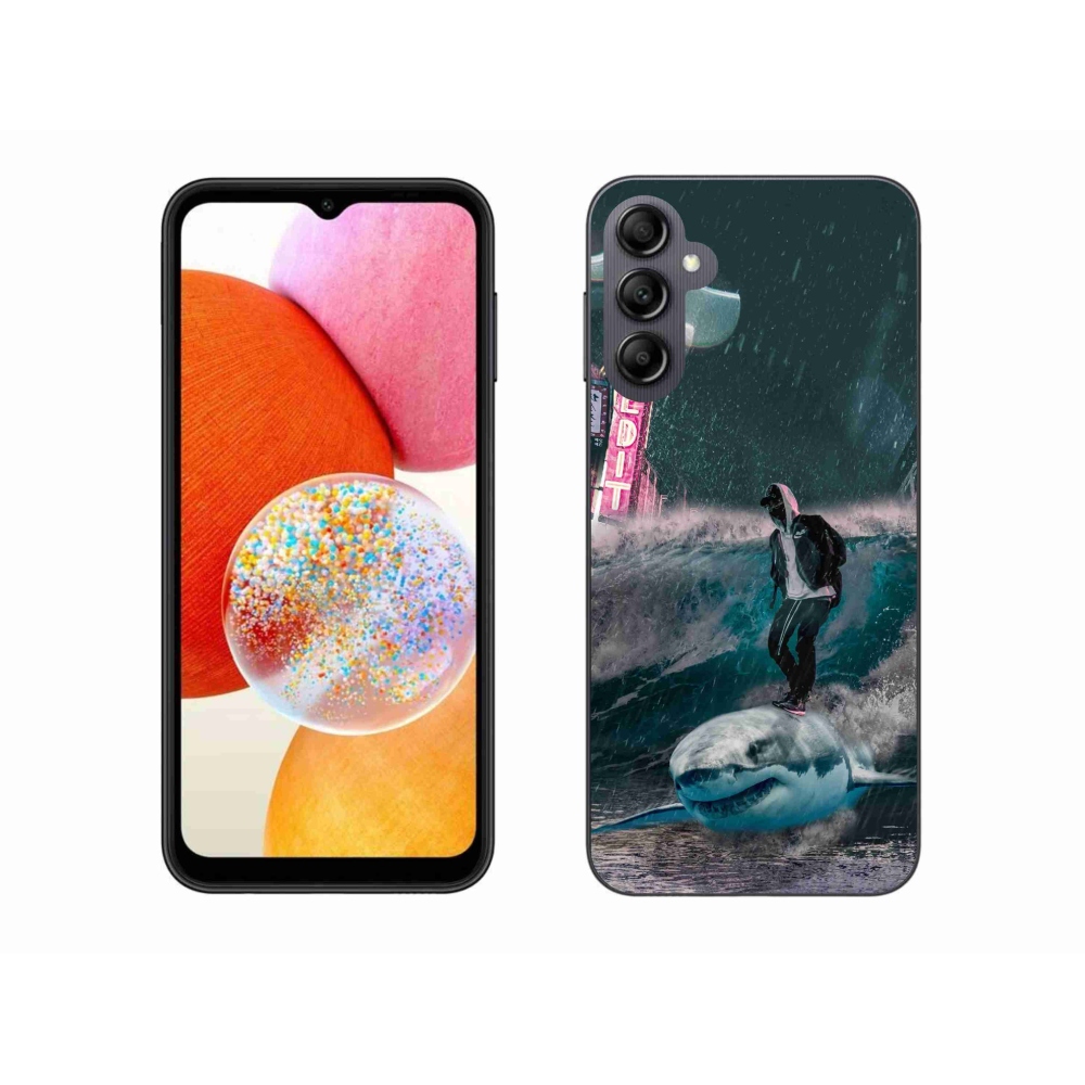 Gél védőhuzat mmCase Samsung Galaxy A14 4G/5G - cápa