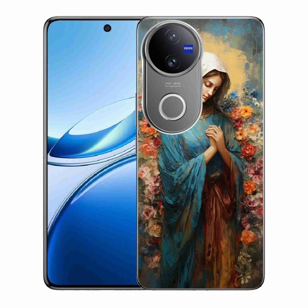 Gél borítás mmCase a Vivo V50 5G-n - szent nő