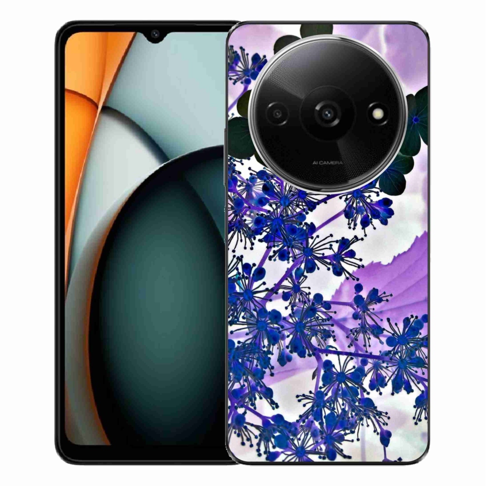 Gél borítás mmCase a Xiaomi Redmi A3-hoz - hortenzia virág
