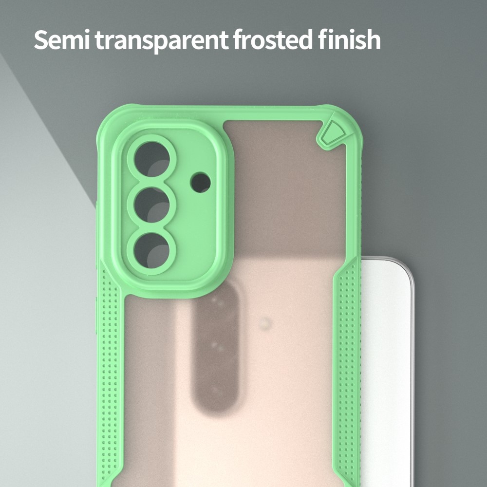 Fagyasztott tartós borítás Samsung Galaxy A56 5G készülékhez - zöld
