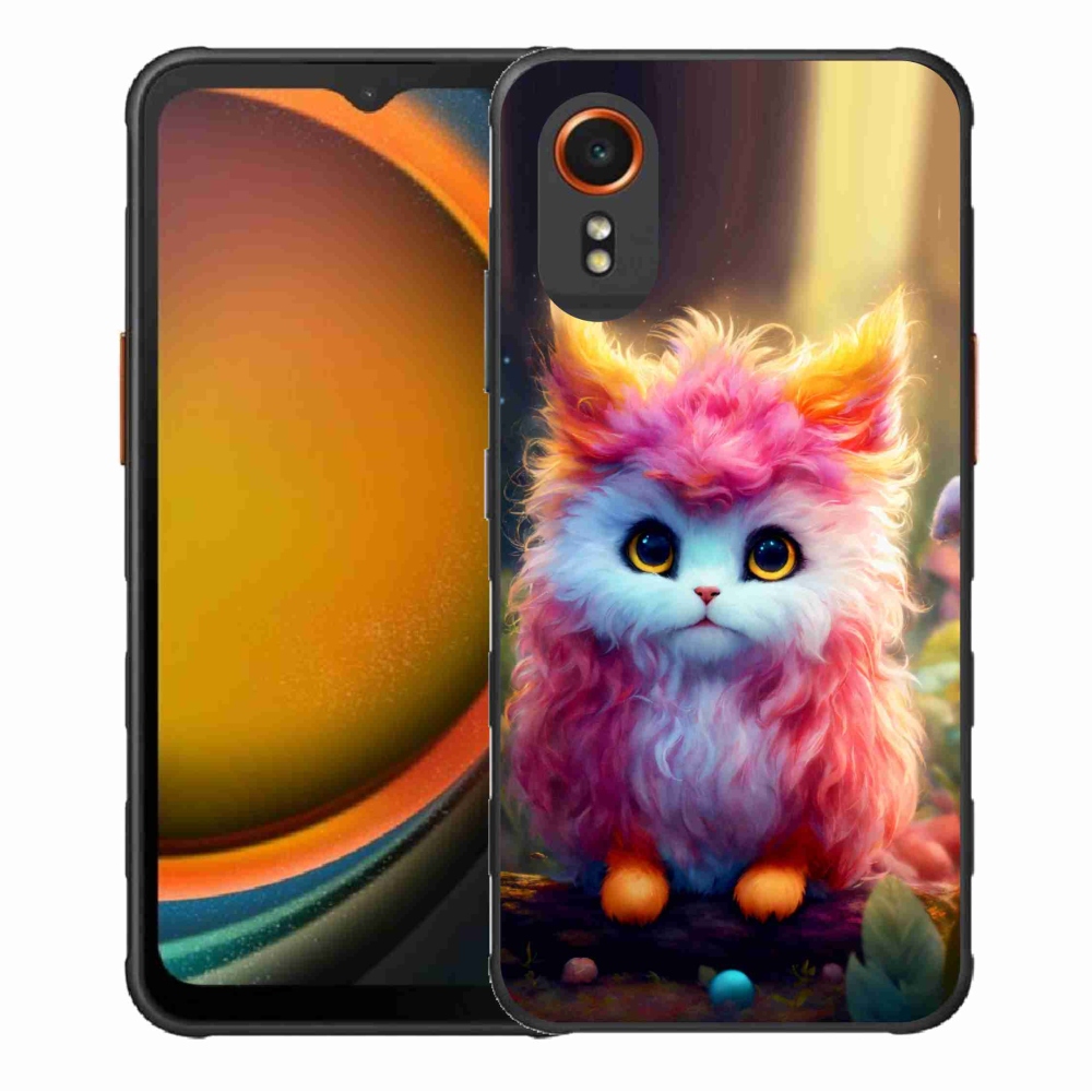 Gél borító mmCase Samsung Galaxy Xcover 7 - aranyos cica 5