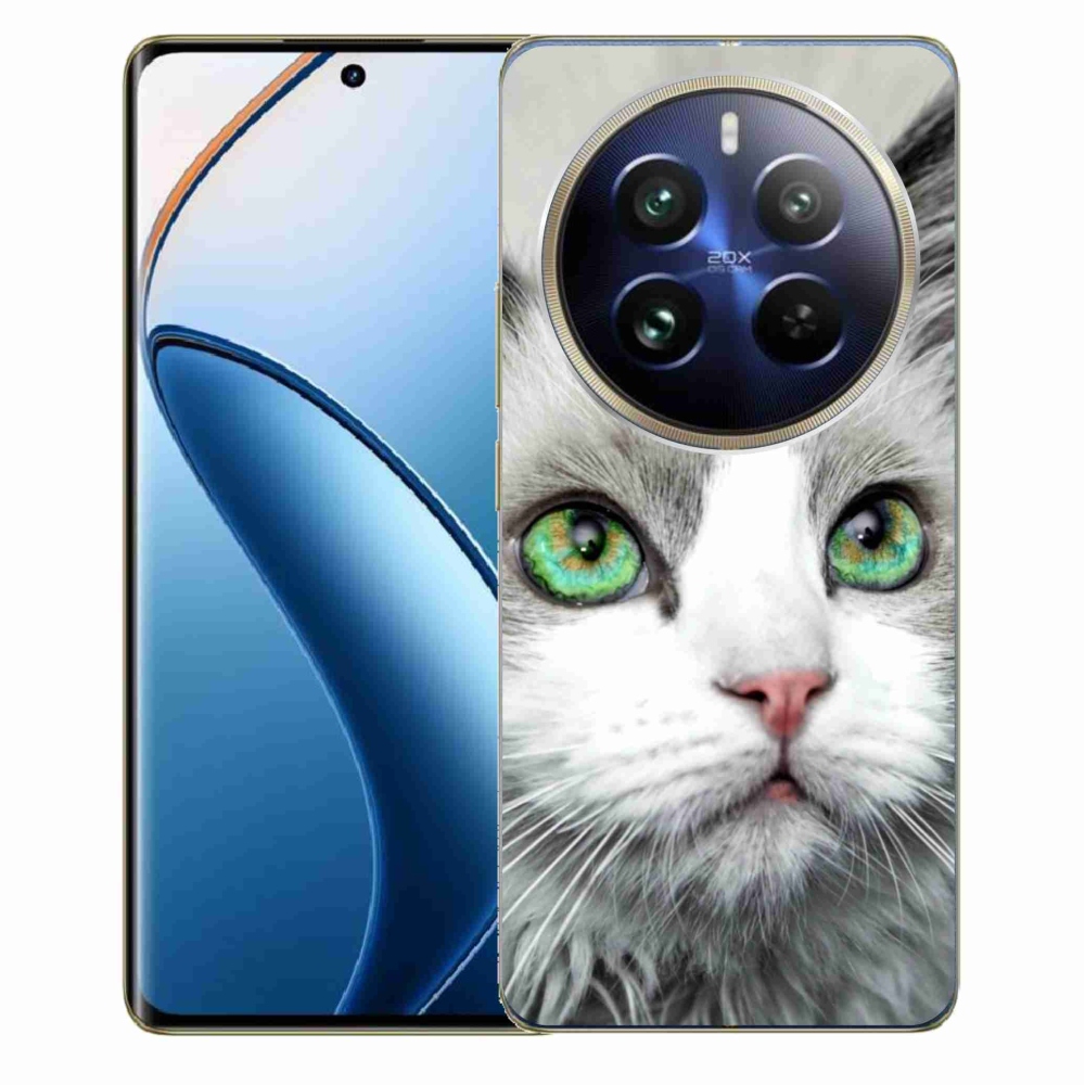 Zselés borítás mmCase a Realme 12 Pro 5G/12 Pro+ 5G - macskaszemhez