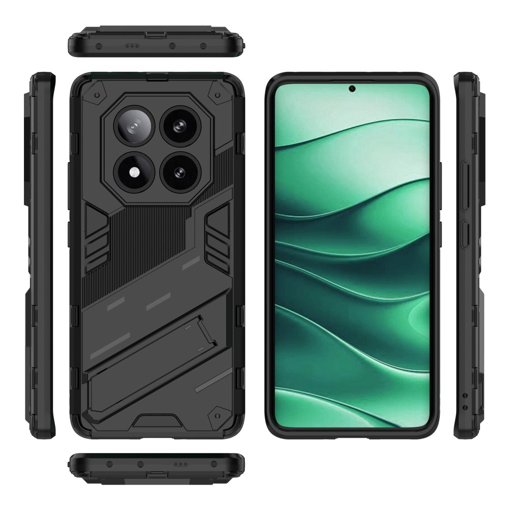 Armory tartós borító Xiaomi Redmi Note 14 Pro 5G/Poco X7 5G - fekete