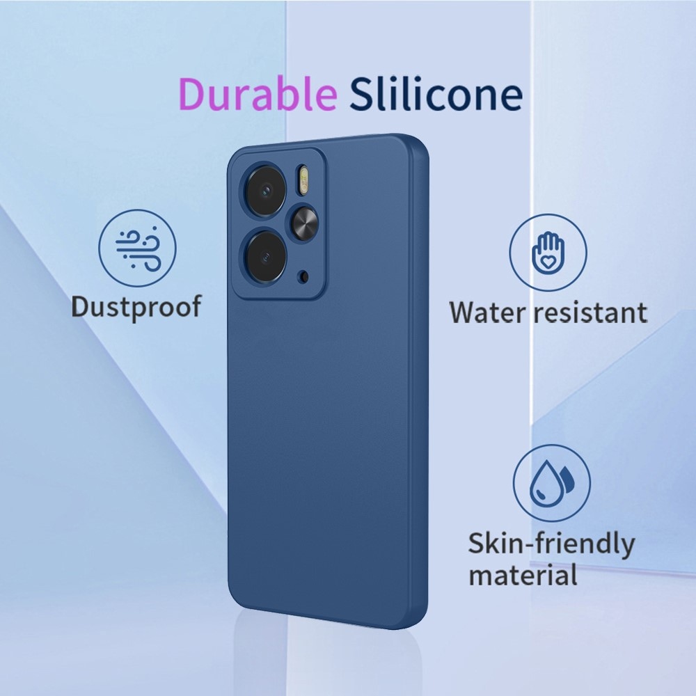 Puha zselés tok a Realme 14 5G/14T 5G mobiltelefonhoz - kék