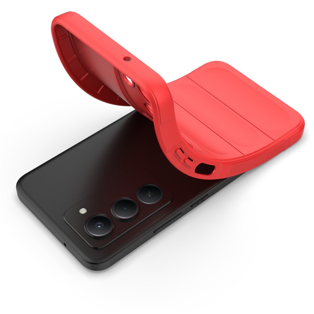 Rugg tartós zselés tok Xiaomi Redmi 15 4G (171mm) - piros