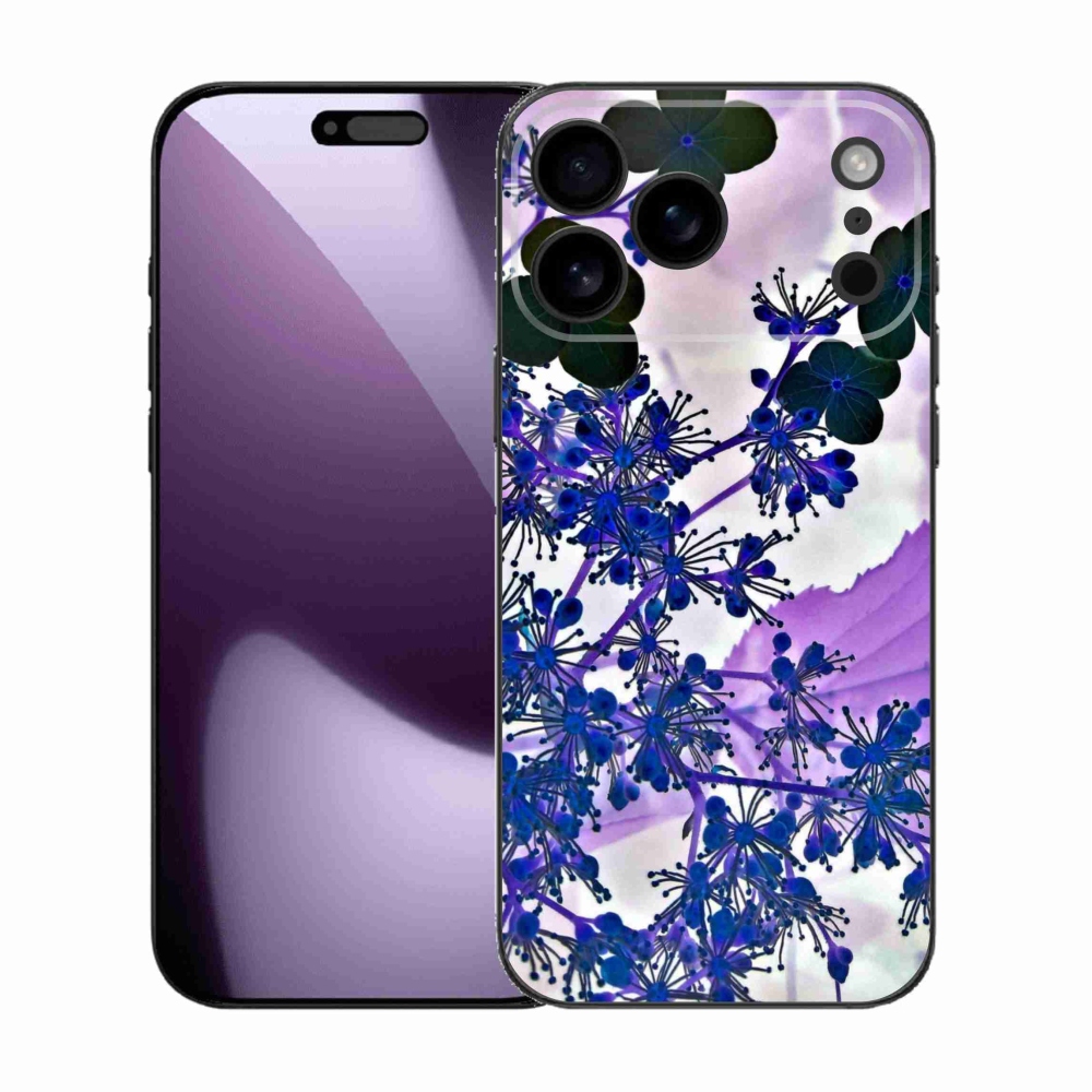 Zselés borítás mmCase iPhone 17 Pro Max készülékhez - hortenzia virág
