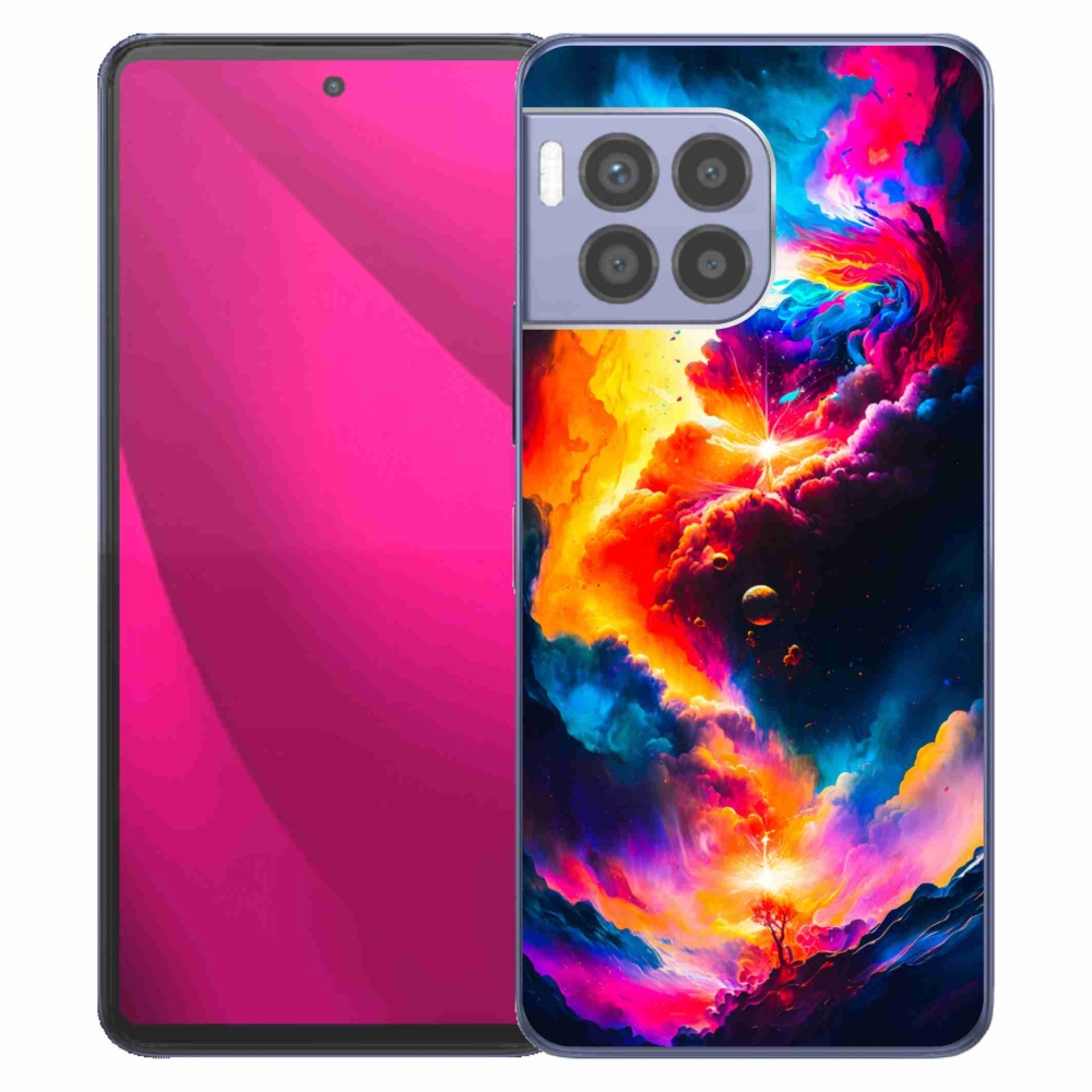 Zselés borítás mmCase a T-Mobile T Phone 2 Pro készülékhez - absztrakt motívum