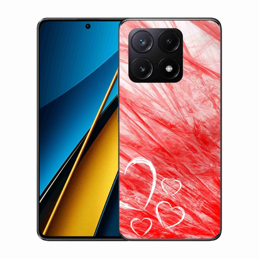 Gél borítás mmCase a Xiaomi Poco X6 Pro 5G-hez - szív