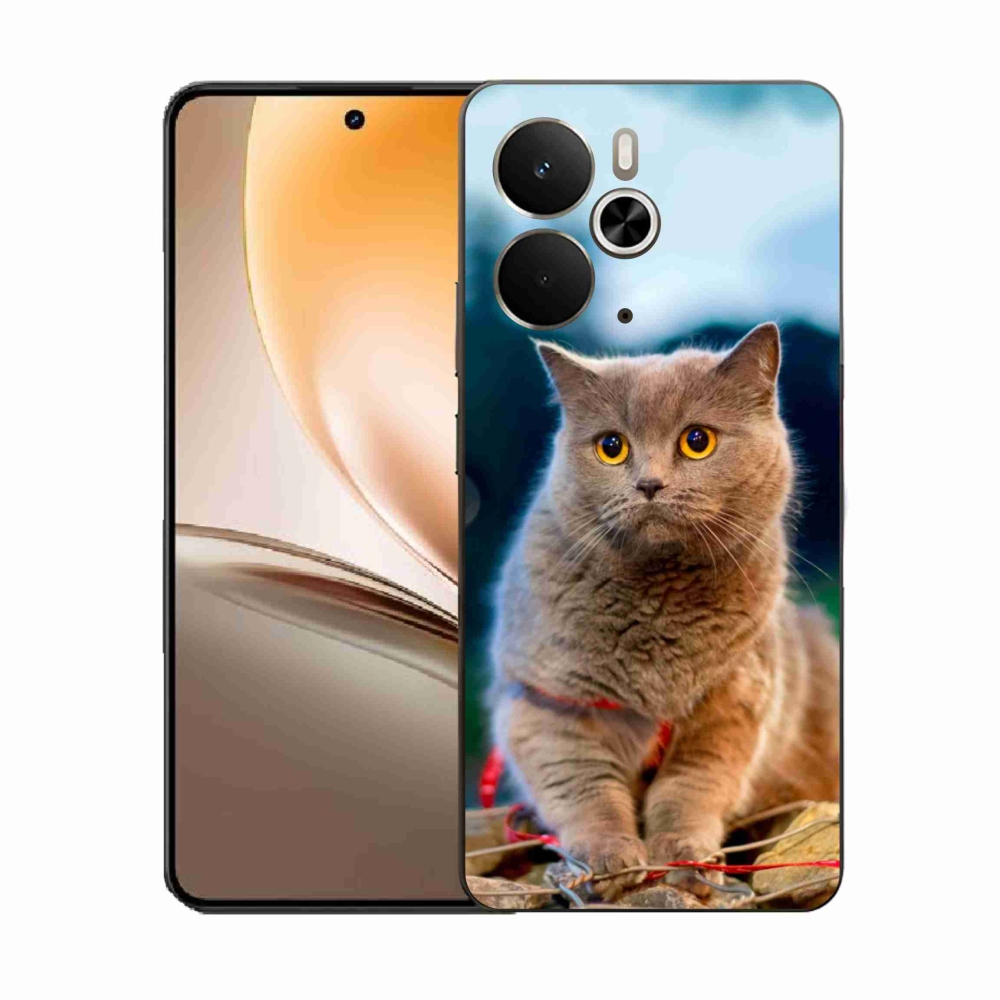 Gél védőburkolat mmCase a Realme 14 5G készülékhez - Brit kék 2