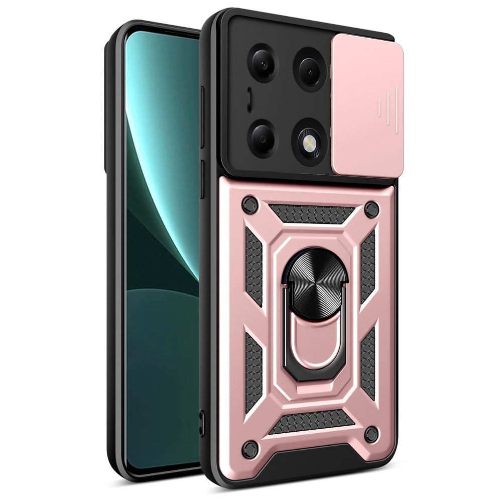 Csúszásálló borítás a Xiaomi Redmi Note 13 Pro 4G/Poco M6 Pro készülékhez - rózsaarany színben