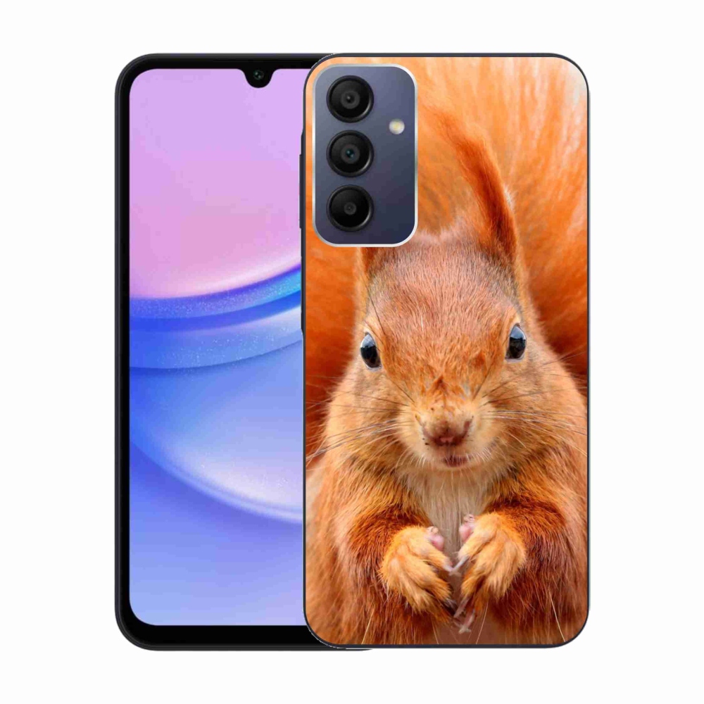 Zselés borítás mmCase Samsung Galaxy A15 4G/5G - mókus