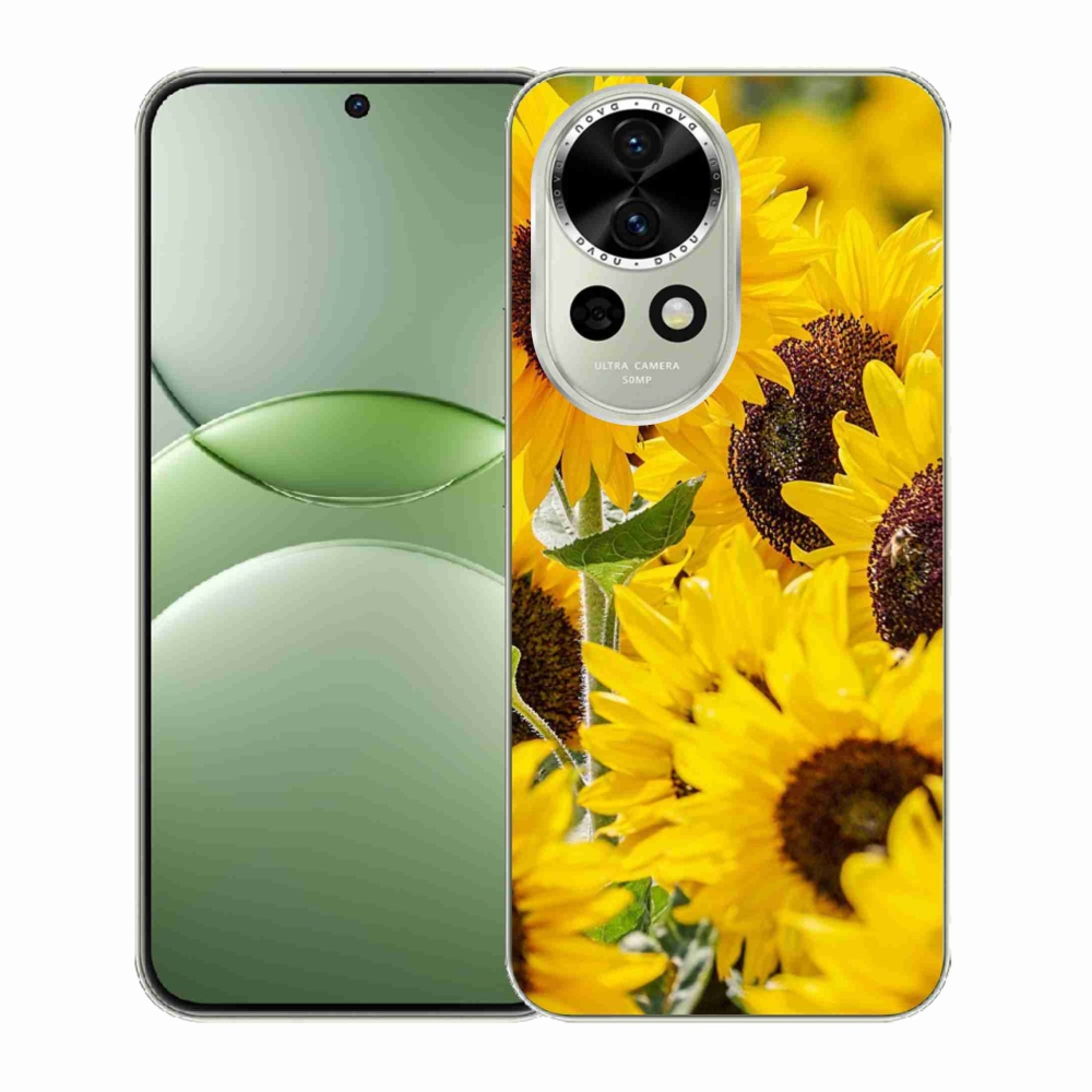 Gél borítás mmCase a Huawei Nova 13 5G készülékhez - Napraforgó