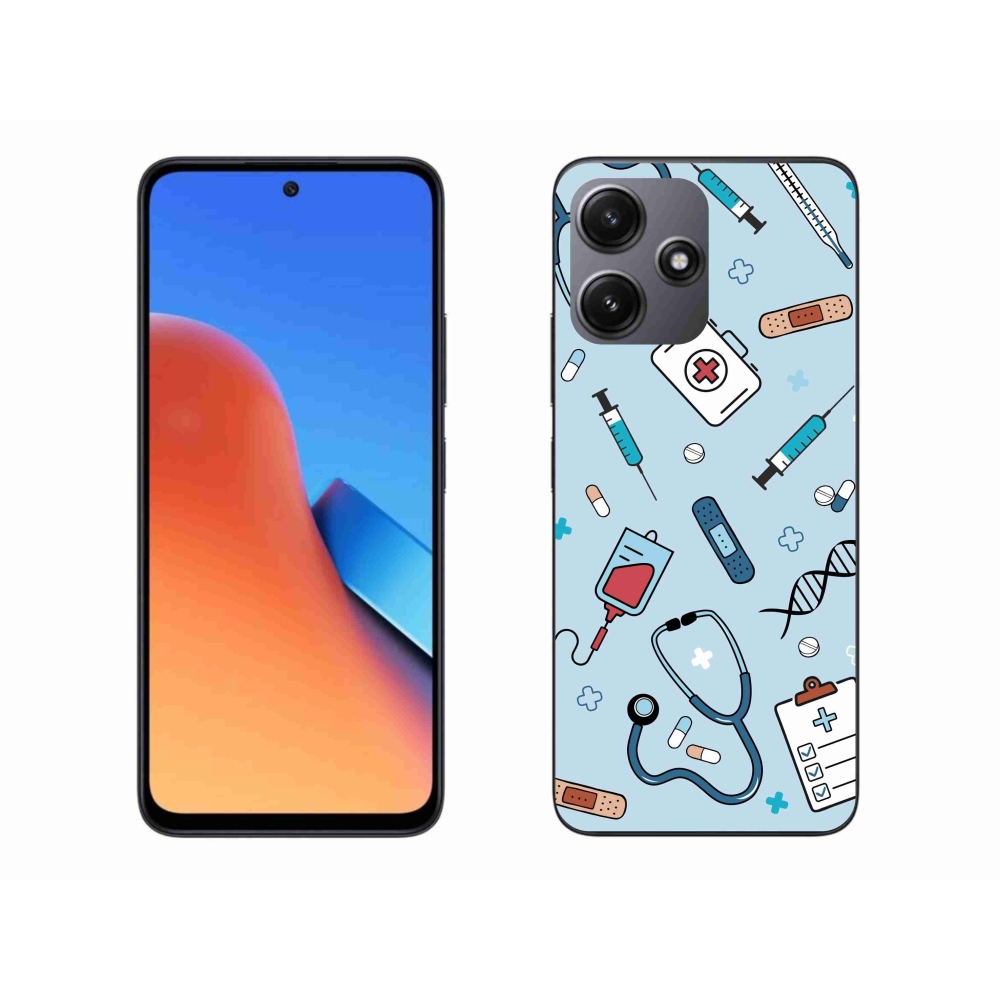 Gél borító mmCase a Xiaomi Redmi 12 5G számára - egészség 1
