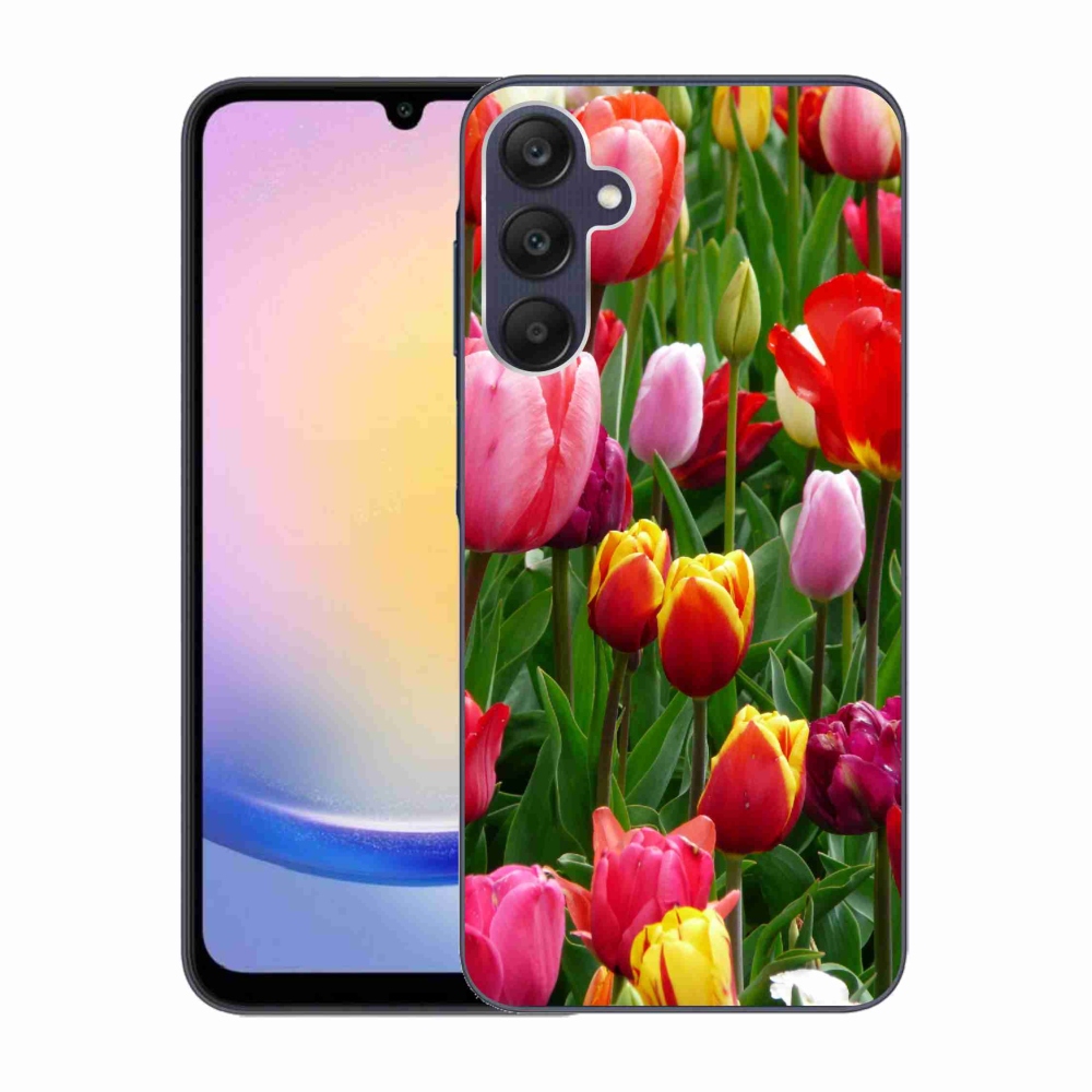 Zselés borítás mmCase Samsung Galaxy A25 5G - tulipánok