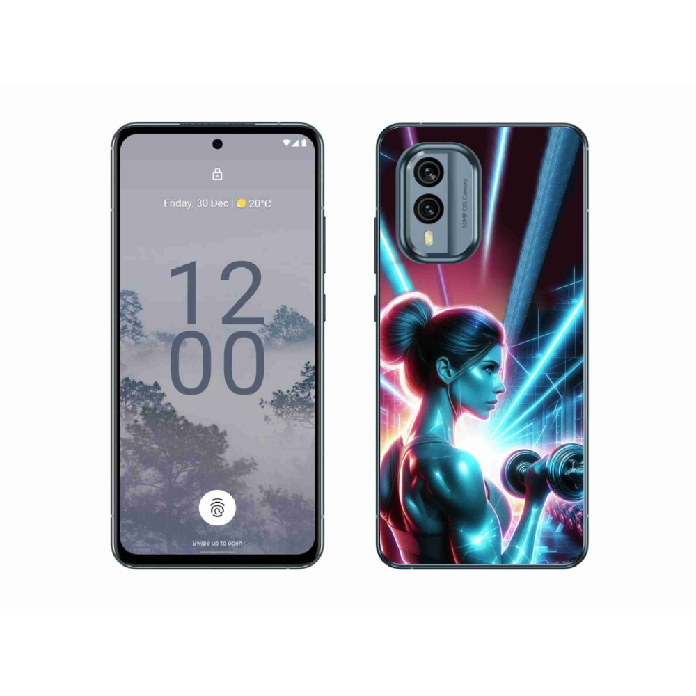 Zselés borítás mmCase a Nokia X30 5G-n - erősítés
