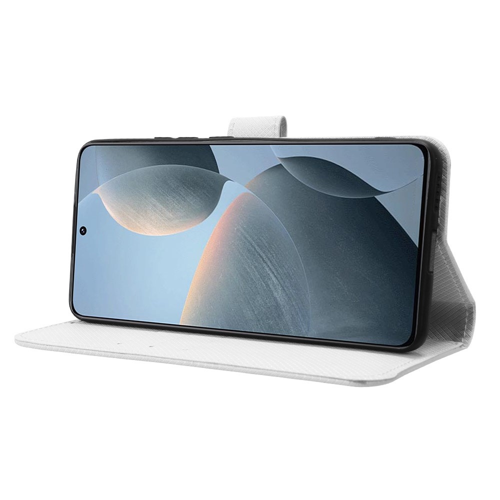 Csuklótáska a Xiaomi Poco X6 Pro 5G készülékhez - fehér