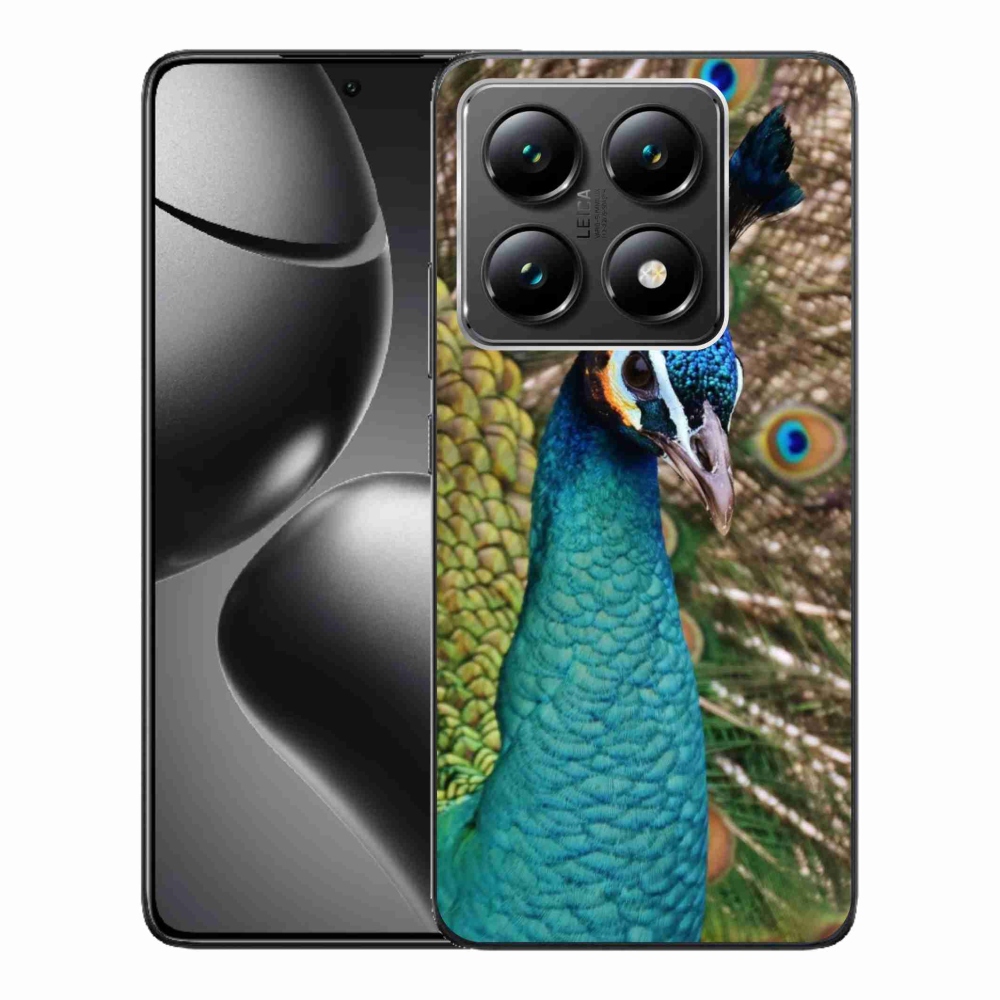 Gél borító mmCase a Xiaomi 14T-hez - páva