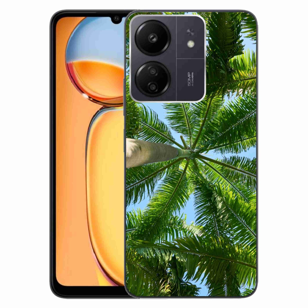 Gél borítás mmCase a Xiaomi Poco C65/Redmi 13C - pálmafa számára