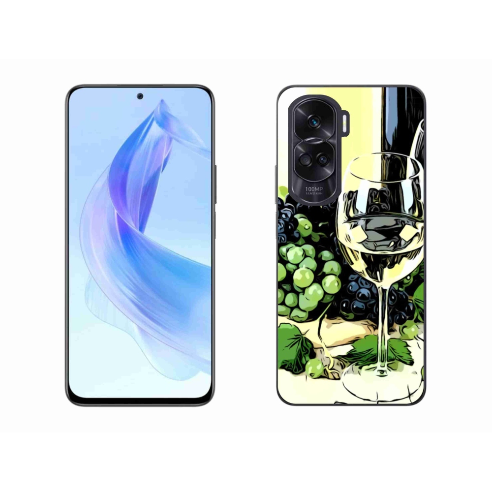 Zselés borító mmCase a Honor 90 Lite készülékhez - pohár bor