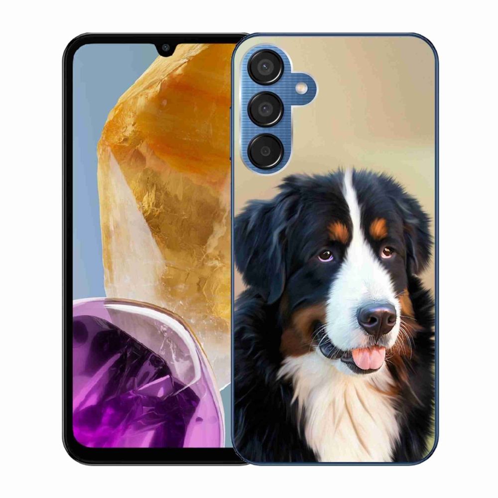 Gél tok mmCase Samsung Galaxy M15 5G - Berni Hegyi Kutya számára
