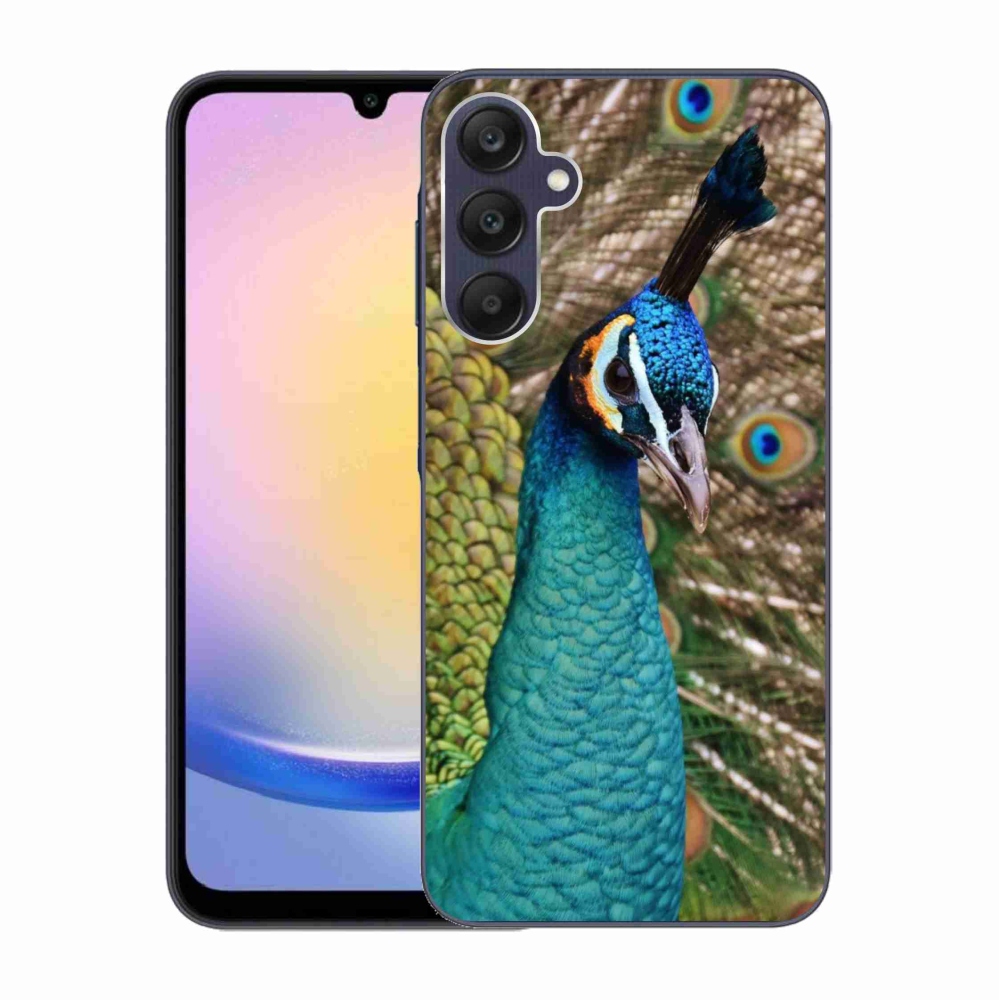Zselés borítás mmCase Samsung Galaxy A25 5G - páva