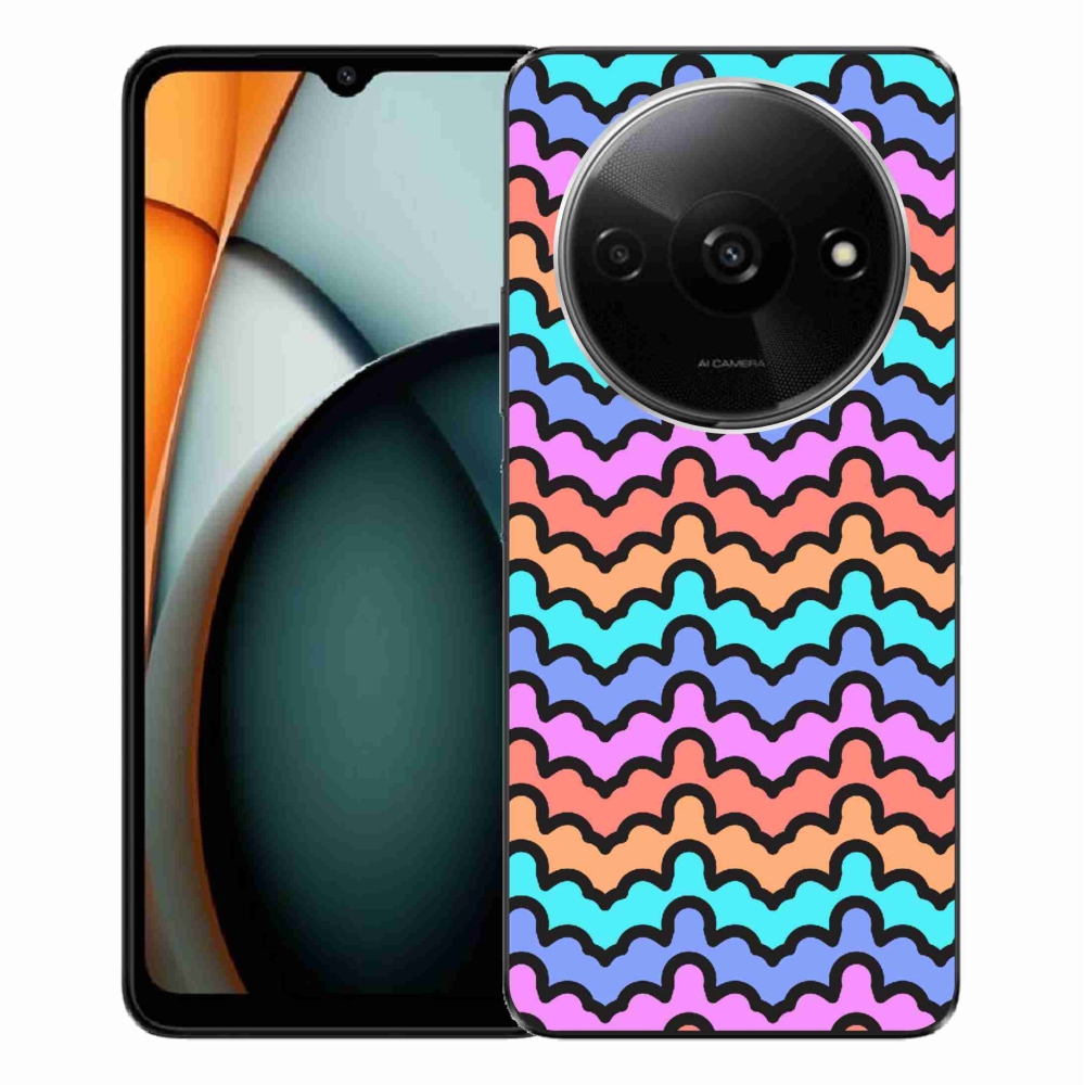 Gél borítás mmCase a Xiaomi Redmi A3-hoz - absztrakt motívum 30