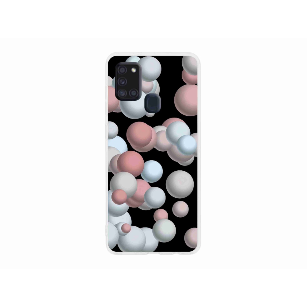 Gél borítás mmCase Samsung Galaxy A21s készülékhez - absztrakt motívum 27