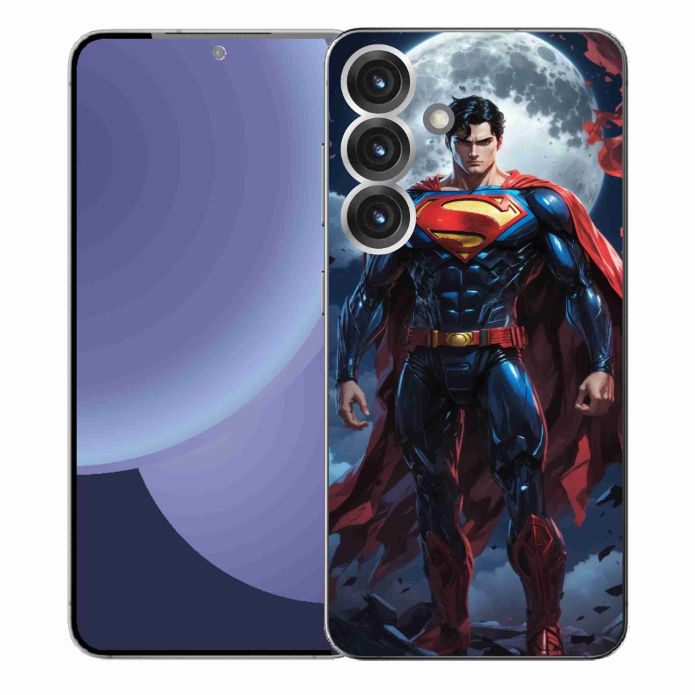 Gél védőhuzat mmCase Samsung Galaxy S25+ - superman