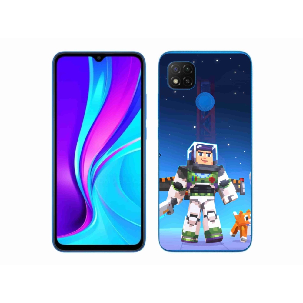 Gél borítás mmCase a Xiaomi Redmi 9C-hez - minecraft 2