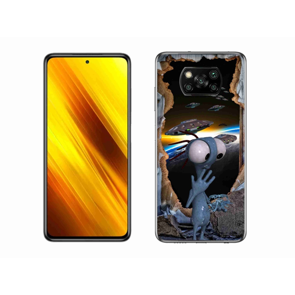 Gél borítás mmCase a Xiaomi Poco X3 Pro számára - idegen