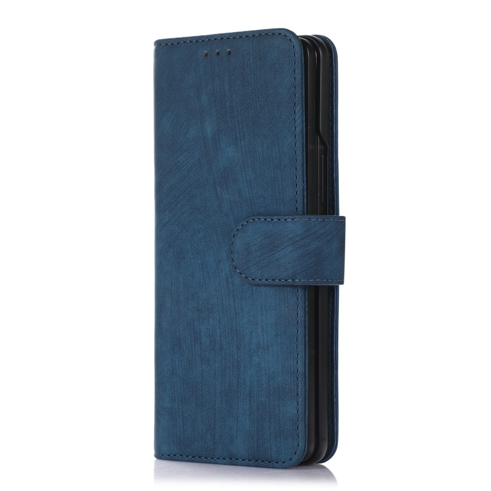 Tárcás könyv tok Samsung Galaxy Z Fold5 5G - kék