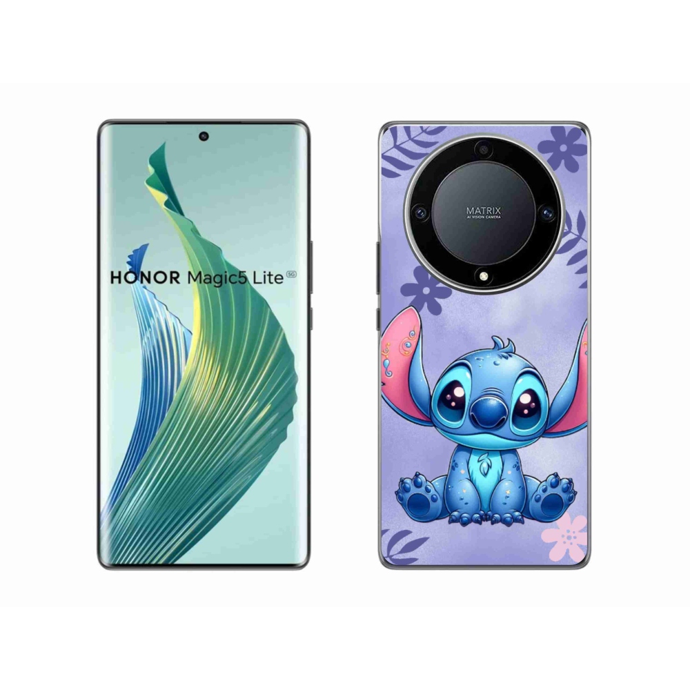 Gél borítás mmCase a Honor Magic 5 Lite 5G számára - öltés