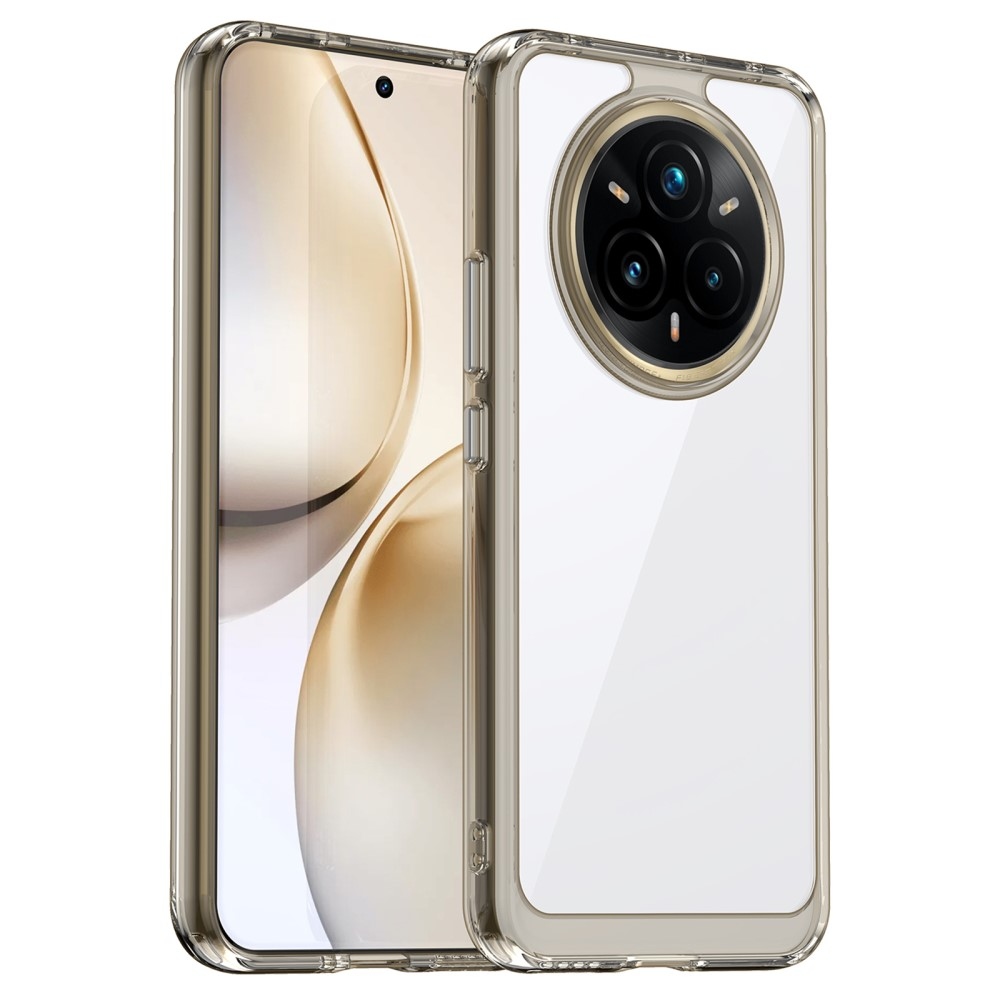 Gél tok fix hátlappal a Realme 14 Pro+ 5G készülékhez - szürke