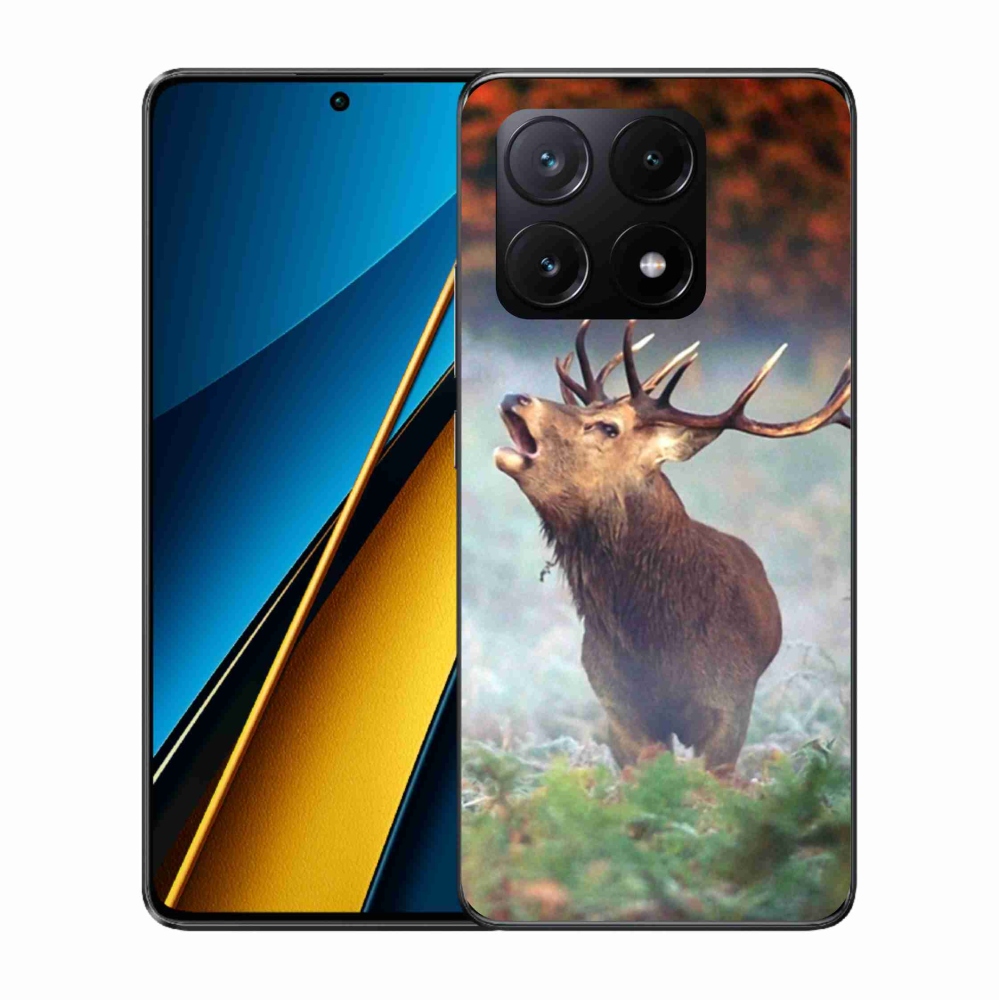 Gél tok mmCase a Xiaomi Poco X6 Pro 5G számára - szarvas 2