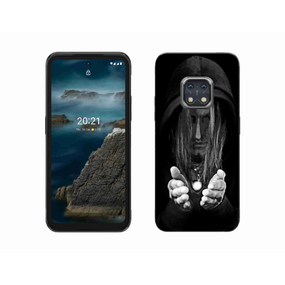 Zselés borítás mmCase a Nokia XR20 készülékhez - titokzatos személy