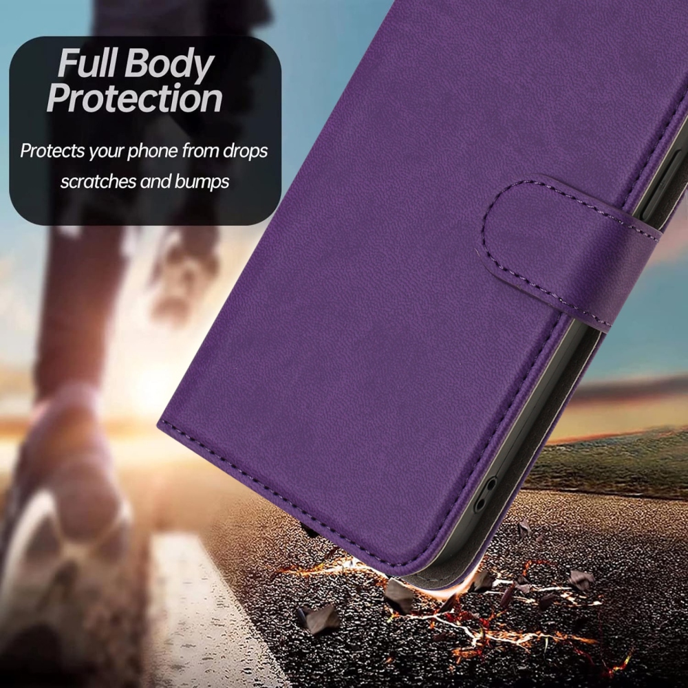 Snap book tok Samsung Galaxy A07 4G készülékhez - sötét lila