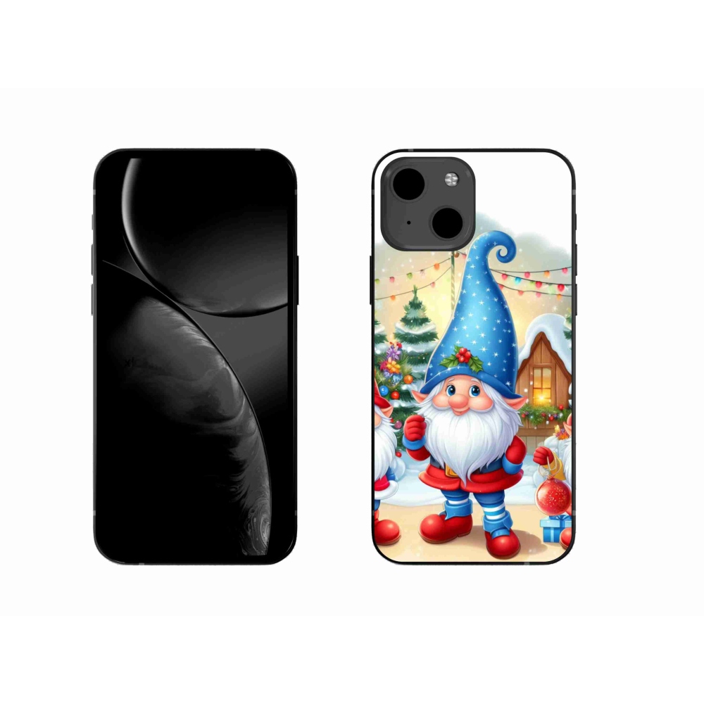Zselés borítás mmCase iPhone 13 6.1 készülékhez - Karácsonyi manók