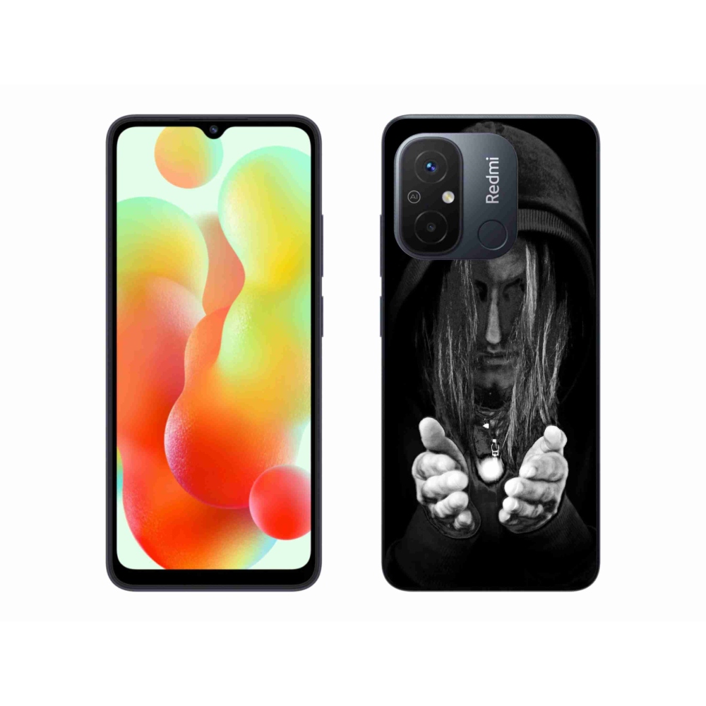 Gél borítás mmCase a Xiaomi Redmi 12C-hez - titokzatos személy
