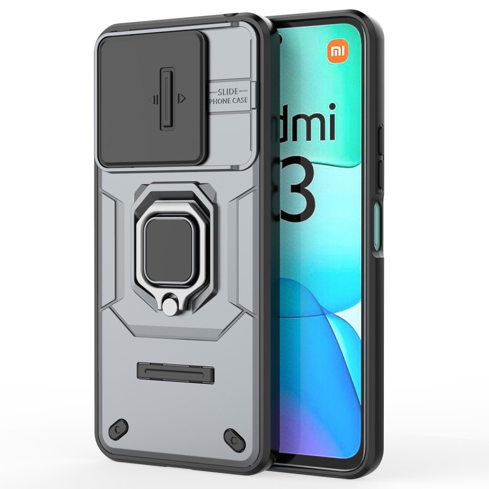 Lencseálló hibrid védőburkolat Xiaomi Redmi 13 4G/Poco M6 4G - szürke