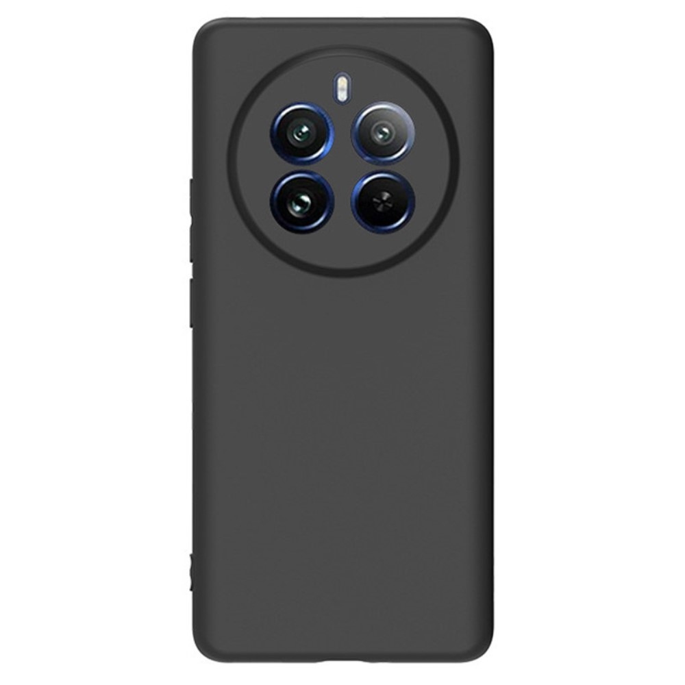 Fekete zselés tok a Realme 12 Pro 5G/12 Pro+ 5G számára