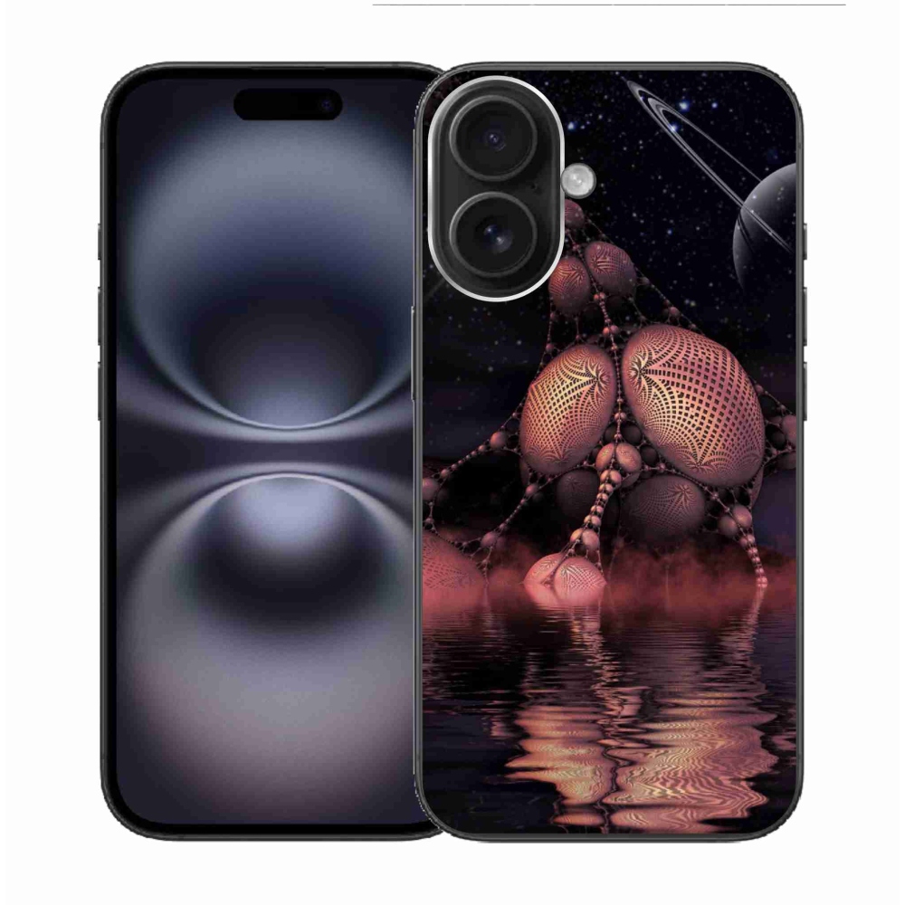 Gél borítás mmCase iPhone 16 készülékhez - absztrakt motívum 19